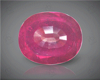 Natural Ruby Manak H & T 6.29CTS-25420